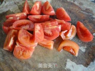 西红柿炒山药的做法步骤：2