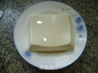 菜芯干鸡蛋豆腐汤的做法步骤：2