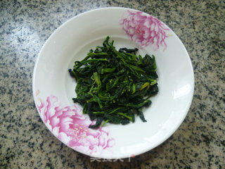 菜芯干鸡蛋豆腐汤的做法步骤：3