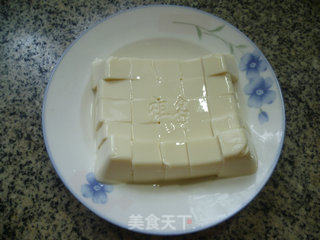 菜芯干鸡蛋豆腐汤的做法步骤：6