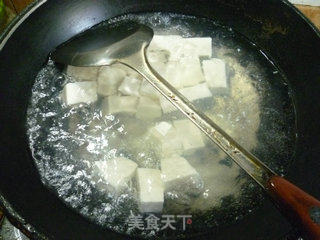菜芯干鸡蛋豆腐汤的做法步骤：8