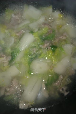 黄秧白滑肉汤的做法步骤：4