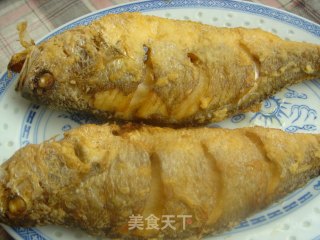 红烧黄花鱼的做法步骤：3