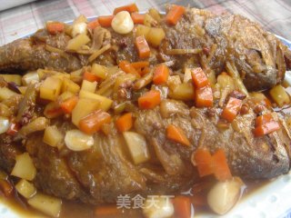 红烧黄花鱼的做法步骤：10