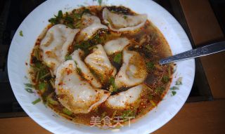 酸汤饺子的做法步骤：4