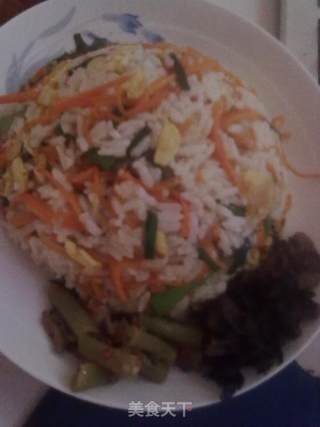 什锦炒饭的做法步骤：8