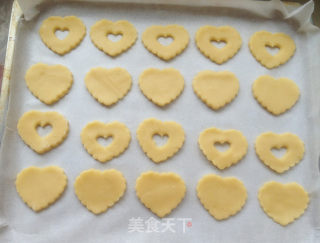 草莓酱夹心小饼干的做法步骤：9