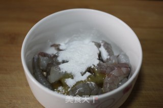 【水晶五彩虾仁】的做法步骤：3