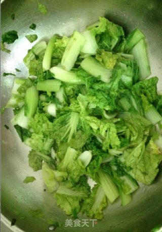 蒜香醋溜小白菜的做法步骤：5