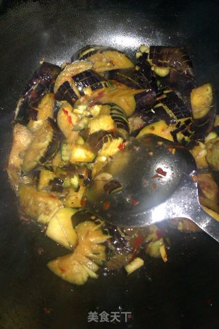 肉沫茄子的做法步骤：3