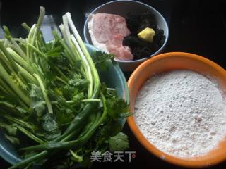 【猪肉芹菜水饺】的做法步骤：1