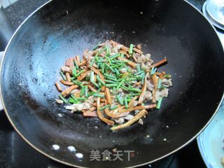 葱香瘦肉豆腐丝的做法步骤：10