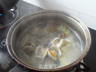 冬瓜蛤蛎汤的做法步骤：5