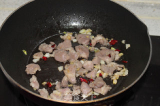 肉炒芸豆的做法步骤：3