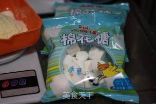 牛轧糖-简易版的做法步骤：1
