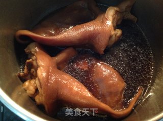 香卤猪耳朵——老公吃后会更听你的话哦的做法步骤：7