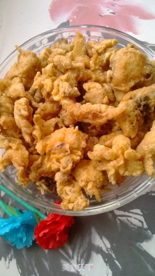 酥炸鱼块的做法步骤：8