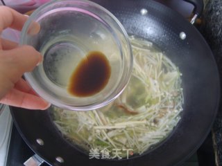青笋金针菇汤的做法步骤：14