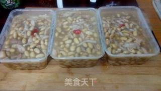 肉皮黄豆冻的做法步骤：2