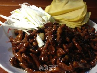木木自制京酱肉丝的做法步骤：2
