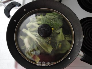 水煮青菜——无油烟的做法步骤：2