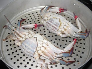 清蒸飞蟹的做法步骤：2