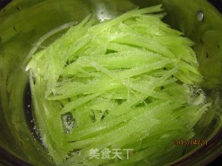凉拌三丝的做法步骤：2