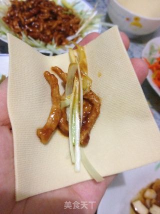 京酱肉丝的做法步骤：6