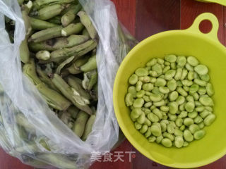 蚕豆蛋花汤的做法步骤：1
