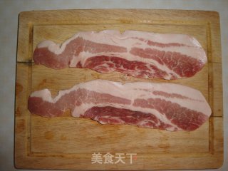 无油烟烤李子奶酪肉卷的做法步骤：2