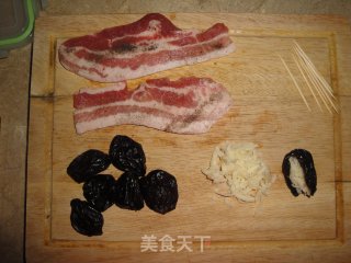 无油烟烤李子奶酪肉卷的做法步骤：3