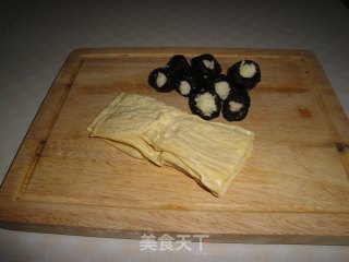 无油烟烤李子奶酪肉卷的做法步骤：5