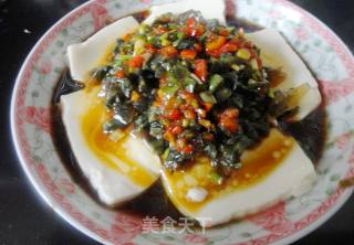 【松花蛋拌豆腐】的做法步骤：8