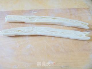 【奶香手撕饼】平底锅版早餐饼的做法步骤：8