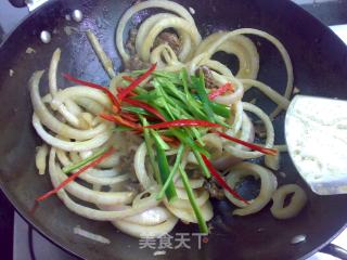 咖喱洋葱炒牛肉的做法步骤：9