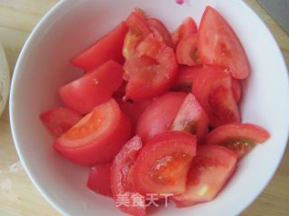 西红柿牛肉的做法步骤：6