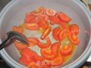 西红柿牛肉的做法步骤：8