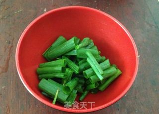 韭黄回锅的做法步骤：4