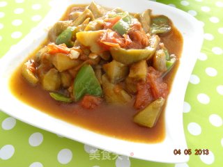 省油版---烧茄子的做法步骤：7
