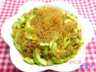 [虾仁蒸西葫芦]------西葫芦的鲜味吃法的做法步骤：9