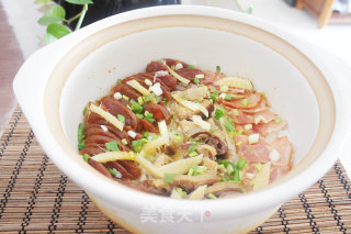 腊味煲仔饭的做法步骤：8