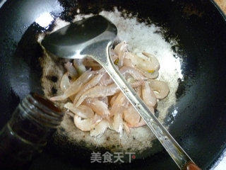 江白虾炒莴笋的做法步骤：6