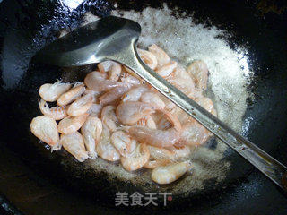 江白虾炒莴笋的做法步骤：7