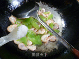 江白虾炒莴笋的做法步骤：9