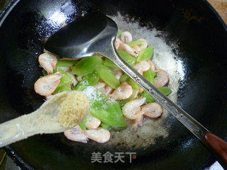 江白虾炒莴笋的做法步骤：10