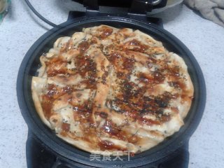 酱香饼的做法步骤：9