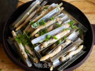 原汁竹蛏的做法步骤：7