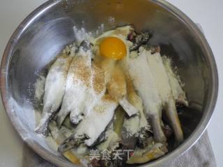 香炸小黄花的做法步骤：2