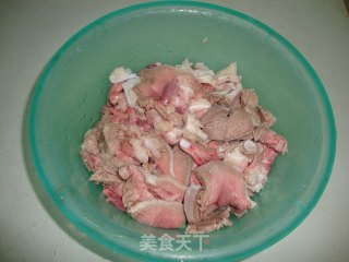 【蒜薹炒猪俐】-----哈哈，又是一道棒打八戒的做法步骤：4