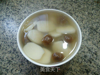 冰糖桂圆年糕汤的做法步骤：8